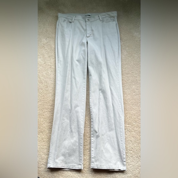 Riders by Lee Women’s Khaki Twill Pants - Size 14 Long - VGUC - Stretch - Picture 2 of 8